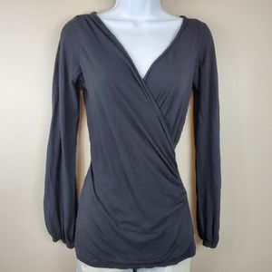 Rebecca Beeson Wrap Style V-Neck Top